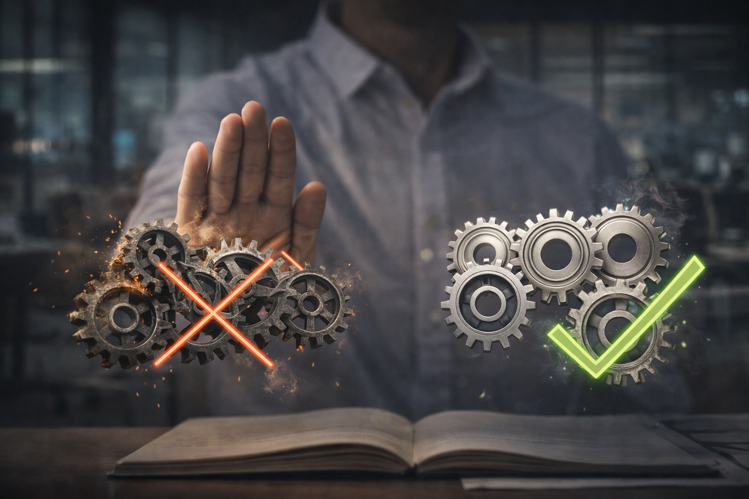 人が仕組みに合わせない構造を選ぶ