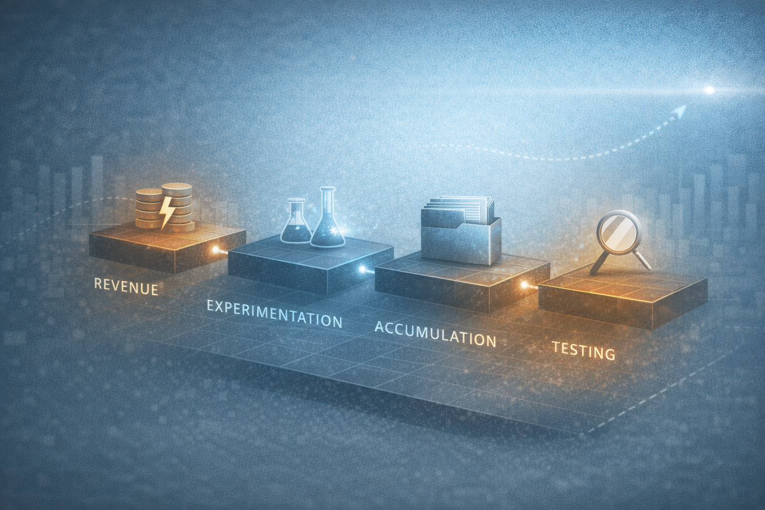 役割の異なる事業を、意図的に並べる