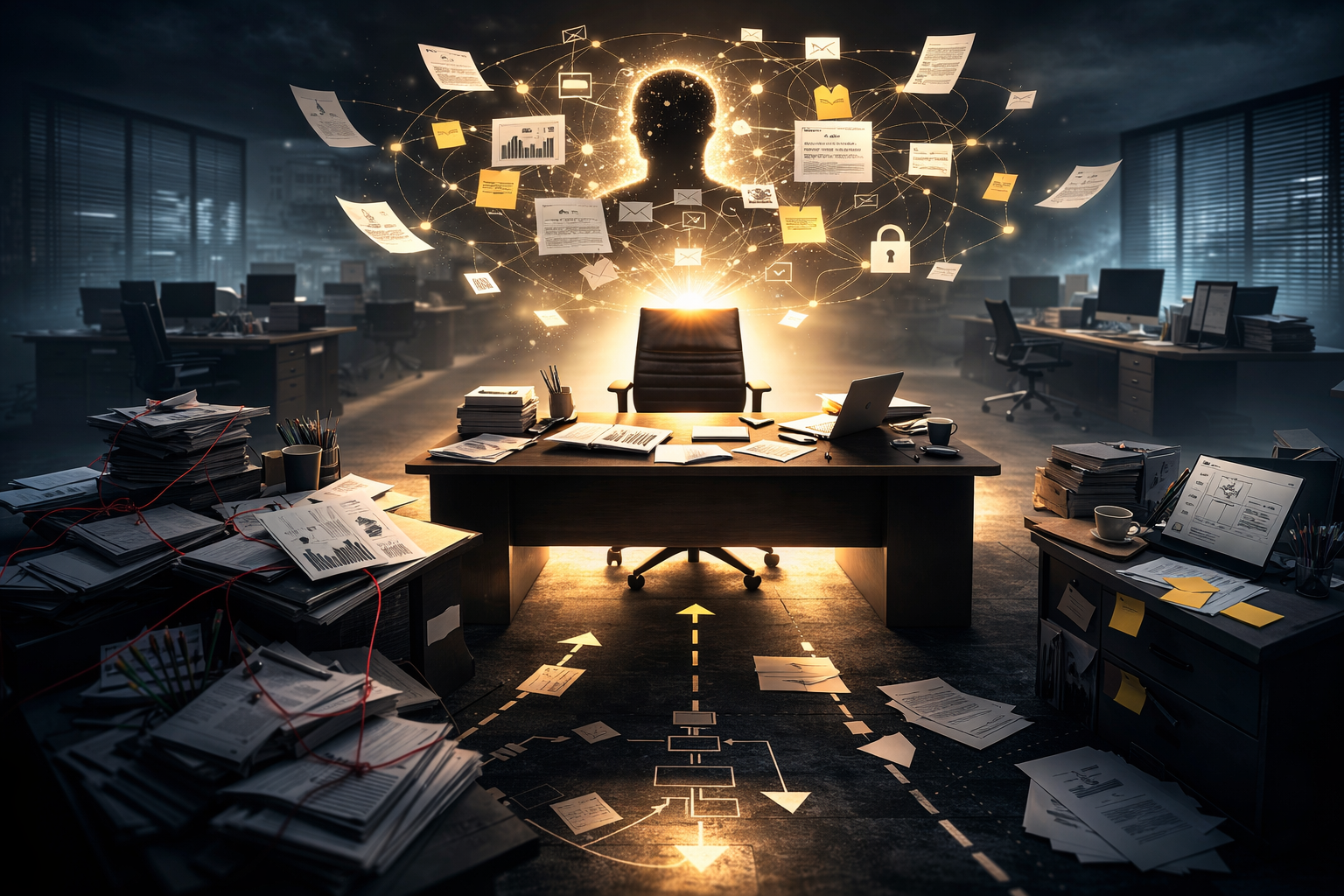 社長の頭の中にしか答えがない