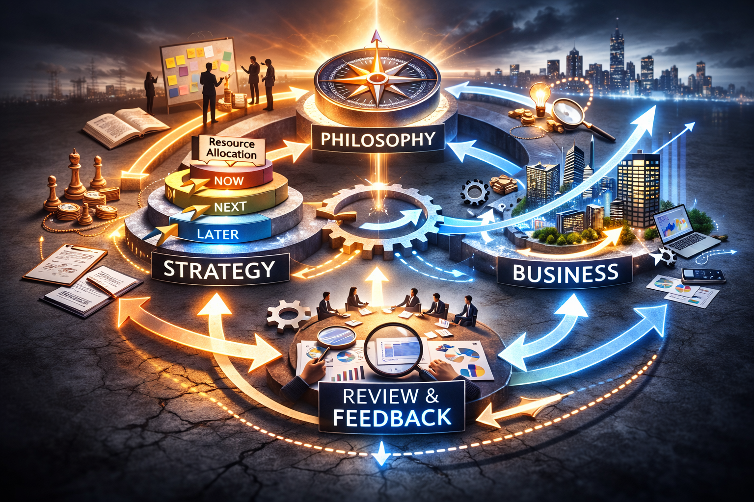 三つを切り離さず、点検し続ける